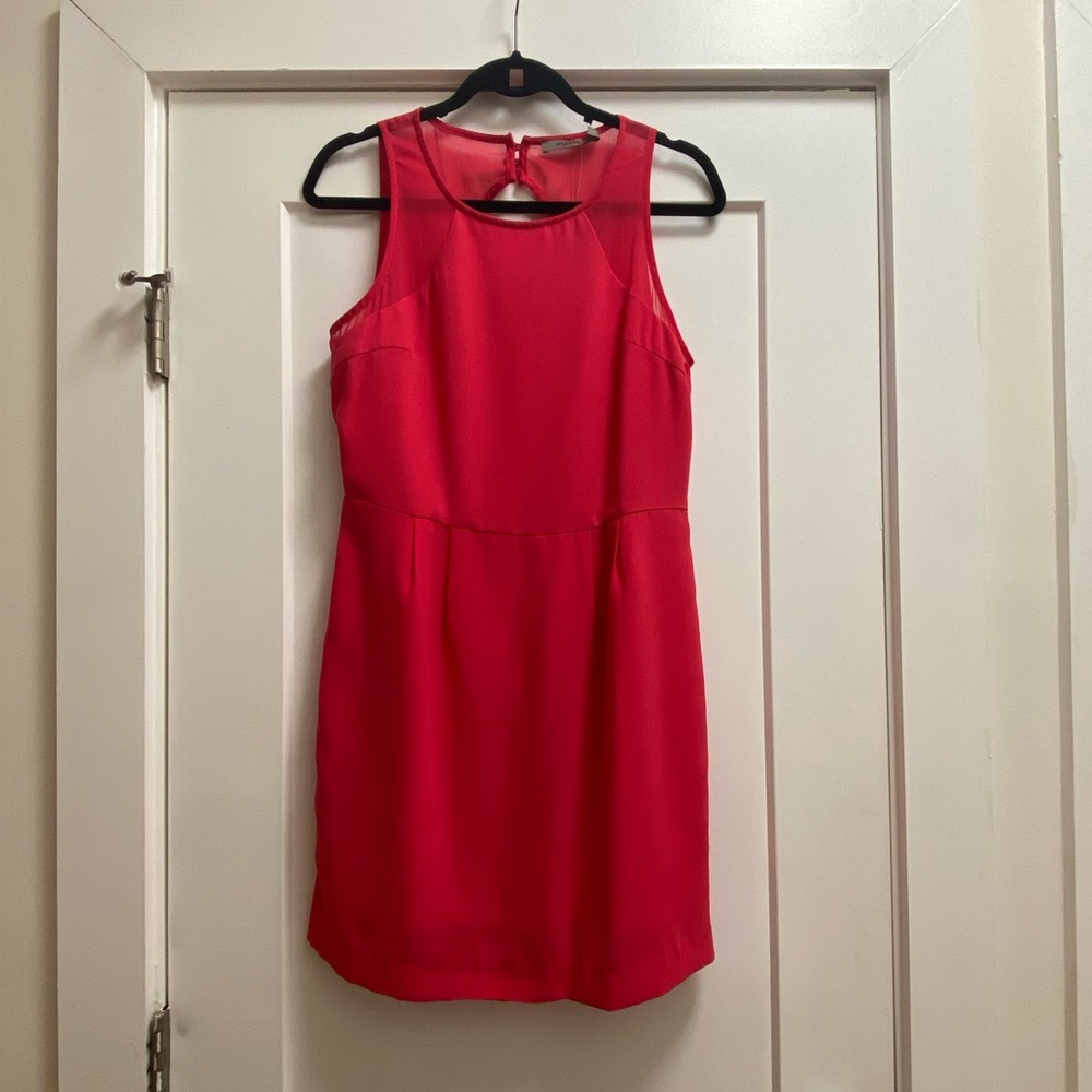Aryn K Backless Pink Mini dress